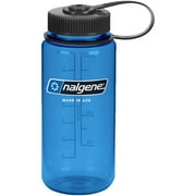 Nalgene Sustain 16 oz. Tritan Wide Mouth Water Bottle - Slate Blue/Black
